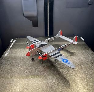 Lockheed P-38 Lightning Kit Card