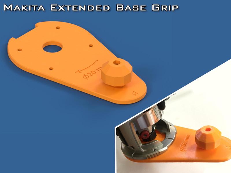 Makita RT0700 Extended Base with Grip
