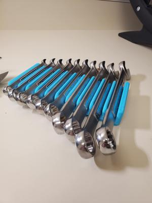 Gridfinity 10 Piece Wrench Sorter REMIXED