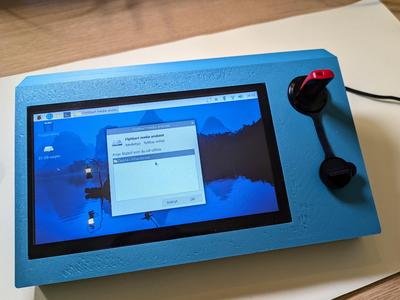 Enclosure for Raspberry Pi with 7" screen