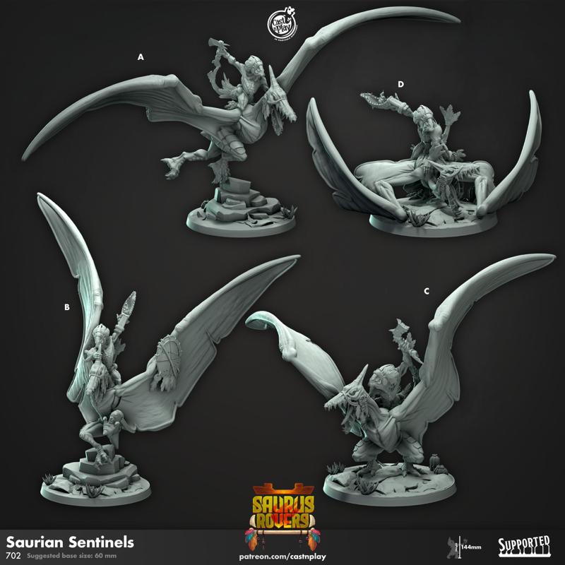 Saurian Sentinels (Pre-Supported) | Cast n Play