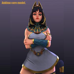 Ankhsu. The Egyptian girl. (Full collection)