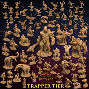 The Simiax Legions | Trapper Tier | PRESUPPORTED | Legacy Models Included