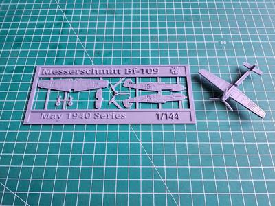 Messerschmitt Bf-109 CardKit 1/144 "May 1940 Series"