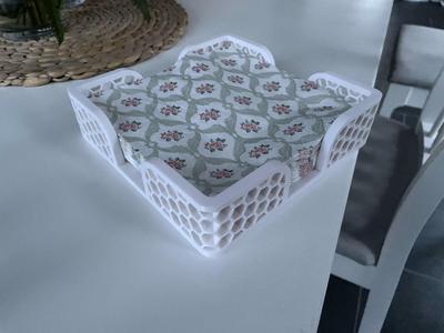 Napkin holder half the size