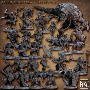 Golem Simulacra (Complete Set - 44)