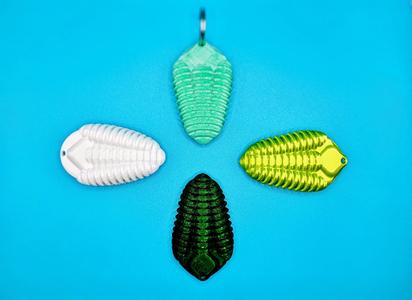 Trilobitomorpha - keychain