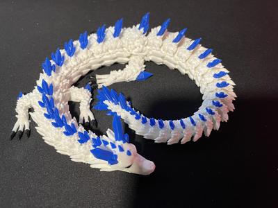 Painted Crystal Dragon