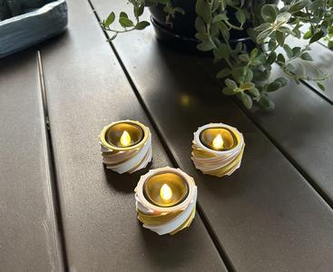 Beautiful little LED tealight cups