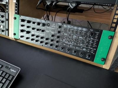 Behringer Rack Ears (K-2 mkI/mkII, Neutron, Pro-1, Pro-800, Kobol, Toro, 2XM)