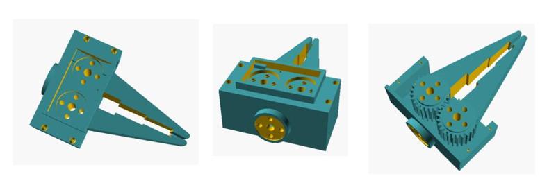 Alternate Gripper for SO-100 robotic arm