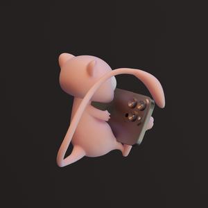 Mew Phone Stand Holder 