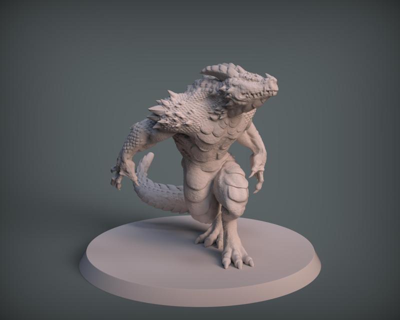 Lizardmen - Dragonborn Scout