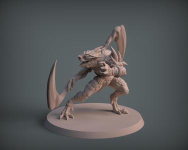 Lizardmen - Dragonborn scyther