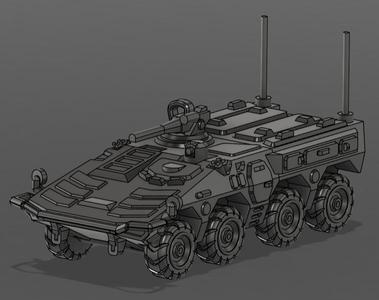 AS-32 "Catalyst" Armored Personnel Carrier