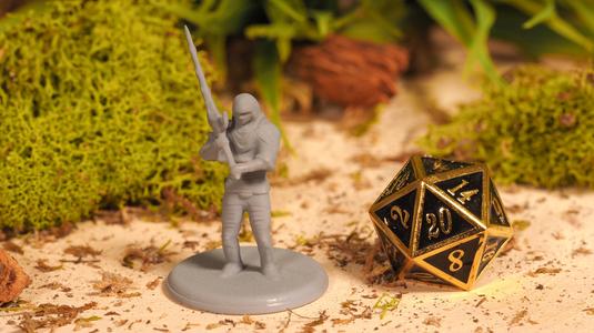 Greatsword Warrior - Tabletop Miniature