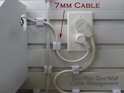 Gladiator GearWall Cable Management 7mm Dia 