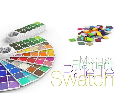 Modular Filament Swatch Palette.