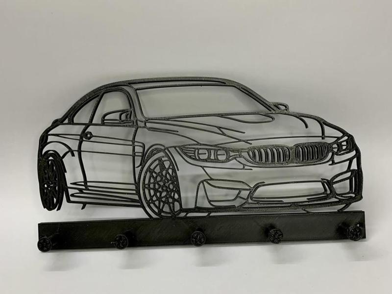 BMW M4 key rack 
