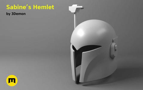 Sabine Wren helmet - updated