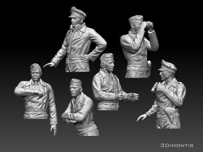 German tank crew