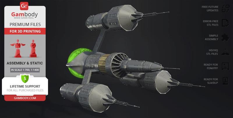 Liberator Blake's 7 3D Printing Model | Assembly