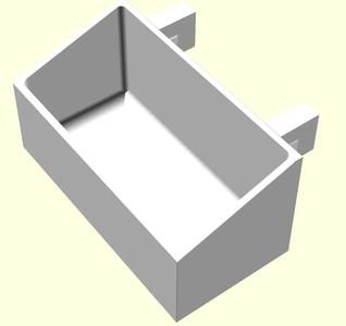IKEA Pegboard Box - One-Piece Version