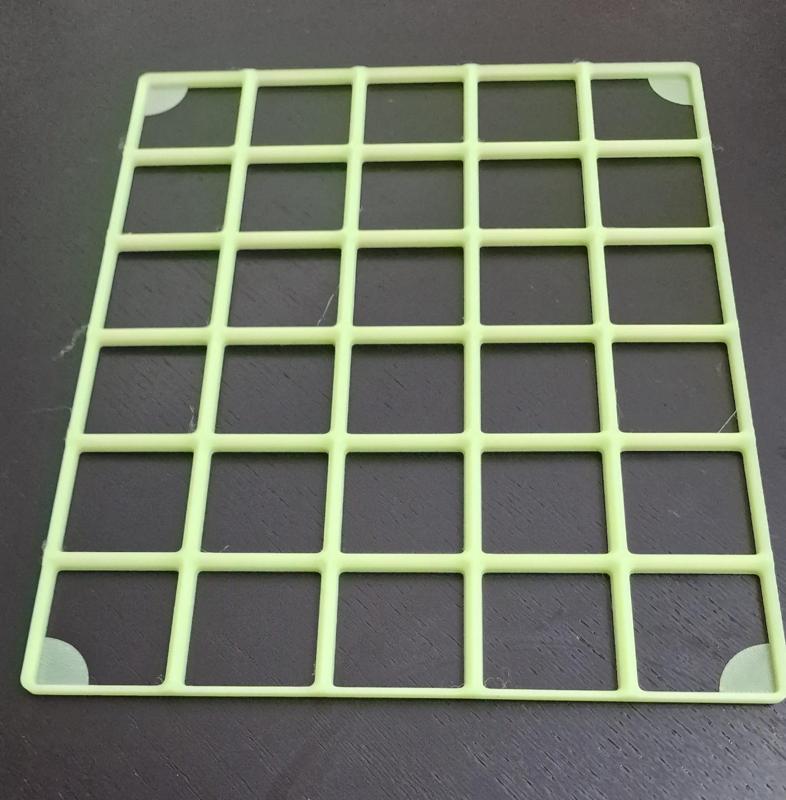 Gridfinity Base 6x5 manual corner skirt