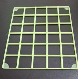Gridfinity Base 6x5 manual corner skirt