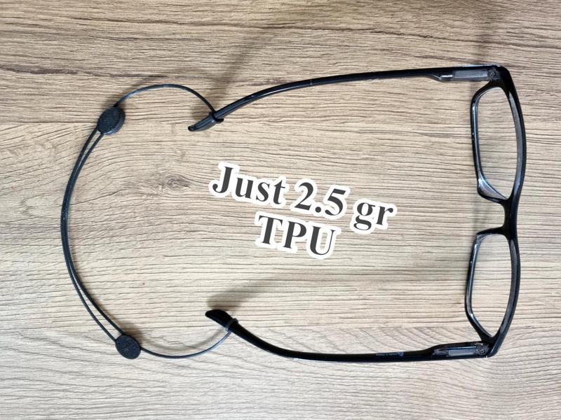 Expandable glasses strap