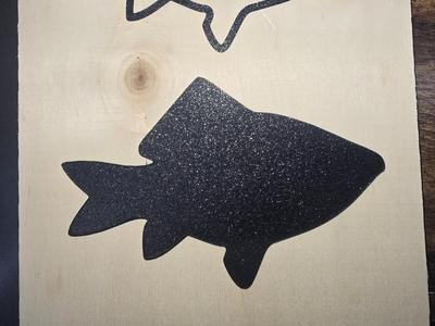 Crucian Carp (Karausche) Silhouette