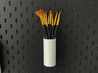 Ikea Skadis Paint Brush Holder