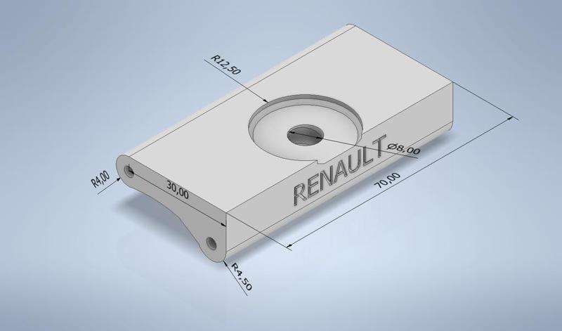 Battery Mounting Clam 244382477R