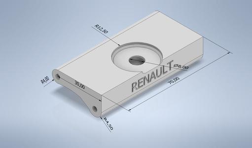 Battery Mounting Clam 244382477R