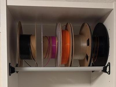 IKEA Billy PVC Pipe Filament storage