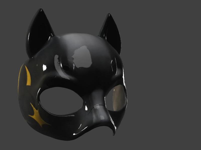 Dog Batman Mask