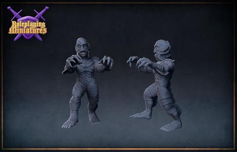 Black lagoon creature