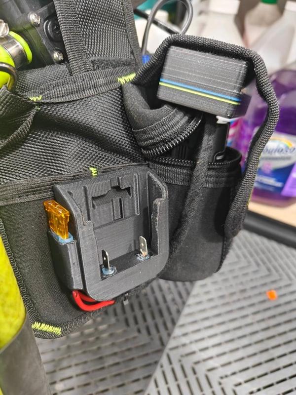 12v DeWalt Battery Mount/Adapter