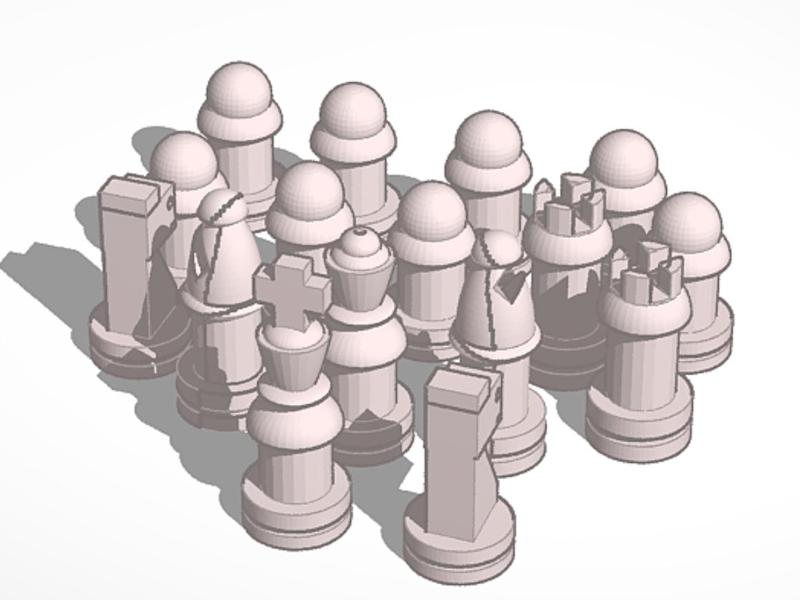 Half set of chess