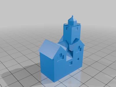 Big Blue Lighthouse