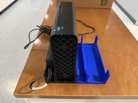 HP Z2 Mini G9 Vertical Stand with Power Brick Storage