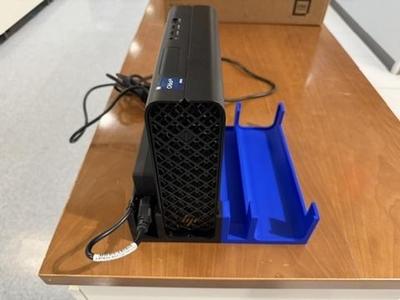 HP Z2 Mini G9 Vertical Stand with Power Brick Storage