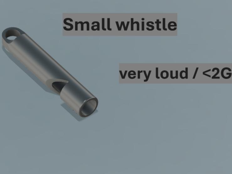 Small loud whistle