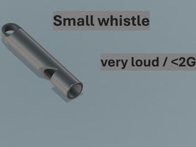 Small loud whistle