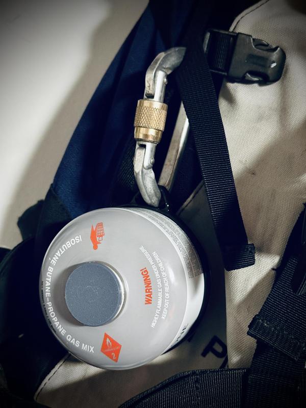 Carabiner Loop for Butane Canister UPDATED