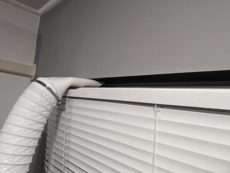 100mm air duct window adapter