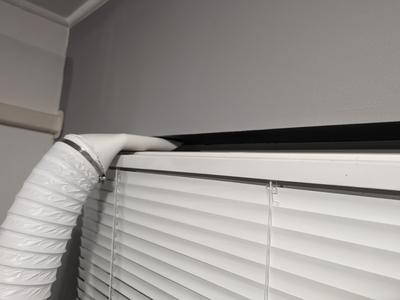 100mm air duct window adapter