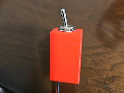 3 Pin Toggle Switch Box with Mount