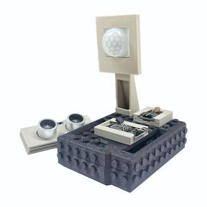 Microcontroller R3 Case with LDR, PIR, Ultrasonic and Dalas Sensors Cases