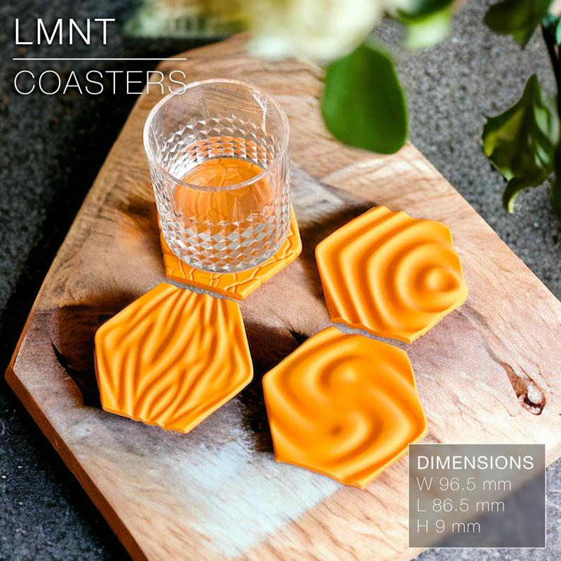 LMNT | coasters, 4 elements